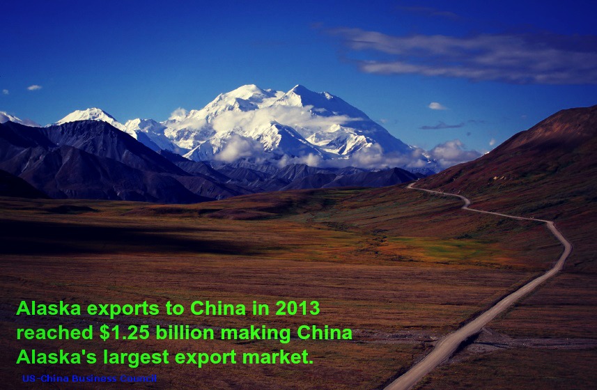 Alaska Exports to China in 2013 Reached 1.25 billion USChina