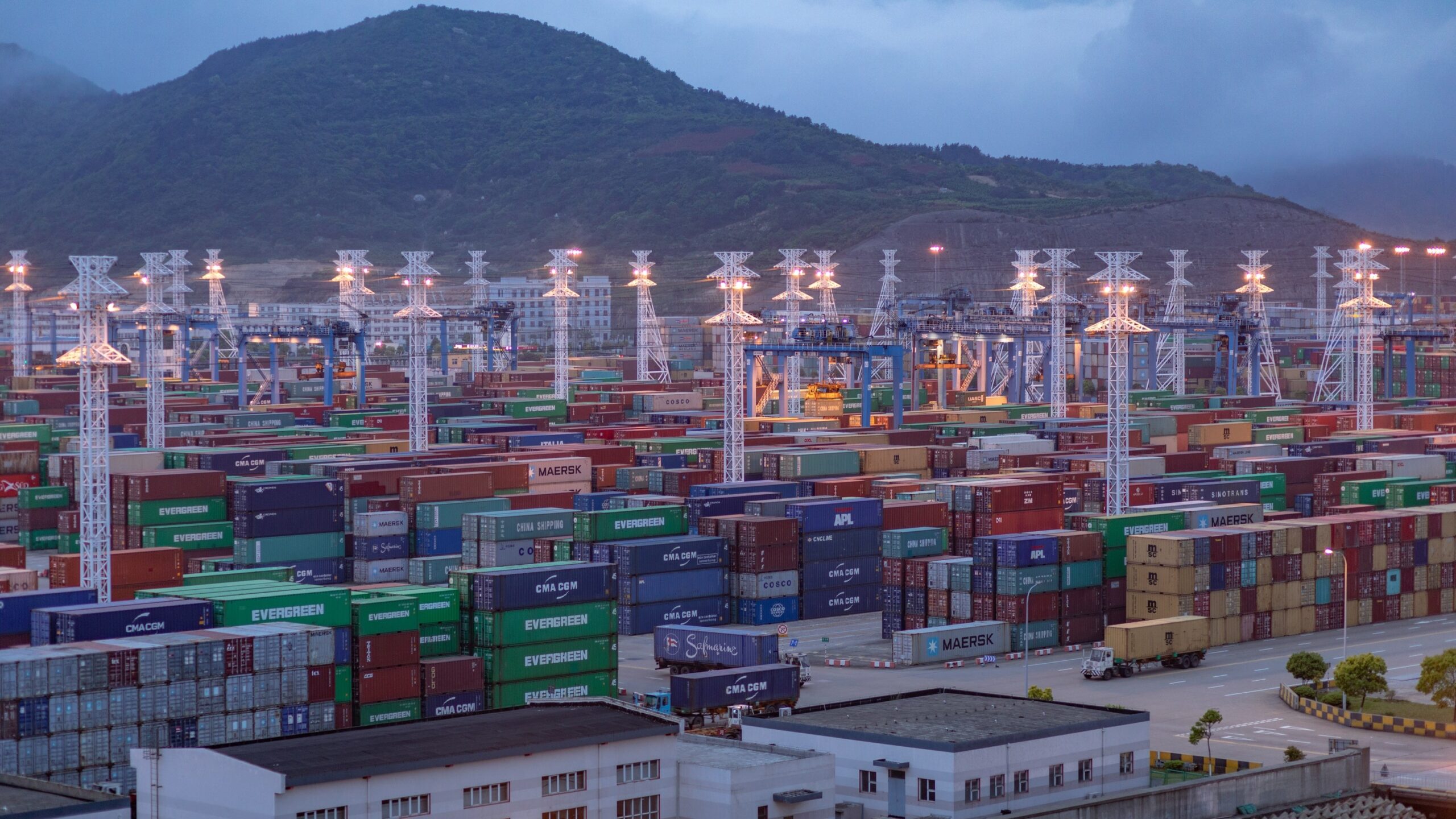 Ningbo порт. 3. Нинбо-Чжоушань. Special economic Zone. Ningbo Port China.