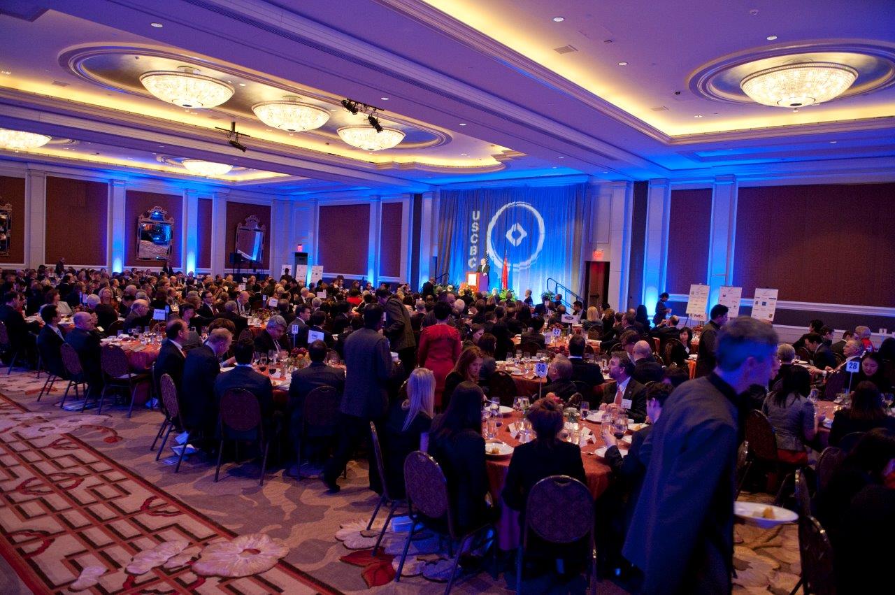 Nearly 400 guests from the business, public, academic and diplomatic communities attend USCBC's Gala 2011 to celebrate USCBC’s leadership and partnership with the US business community.