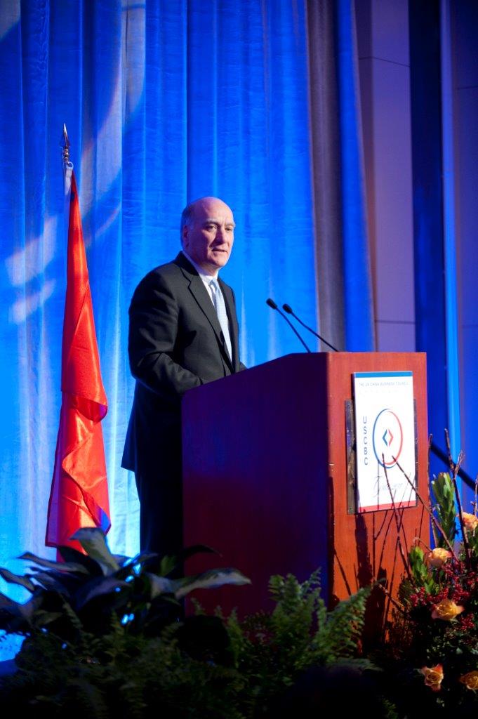 Daley delivers the keynote address at USCBC’s Gala 2011.