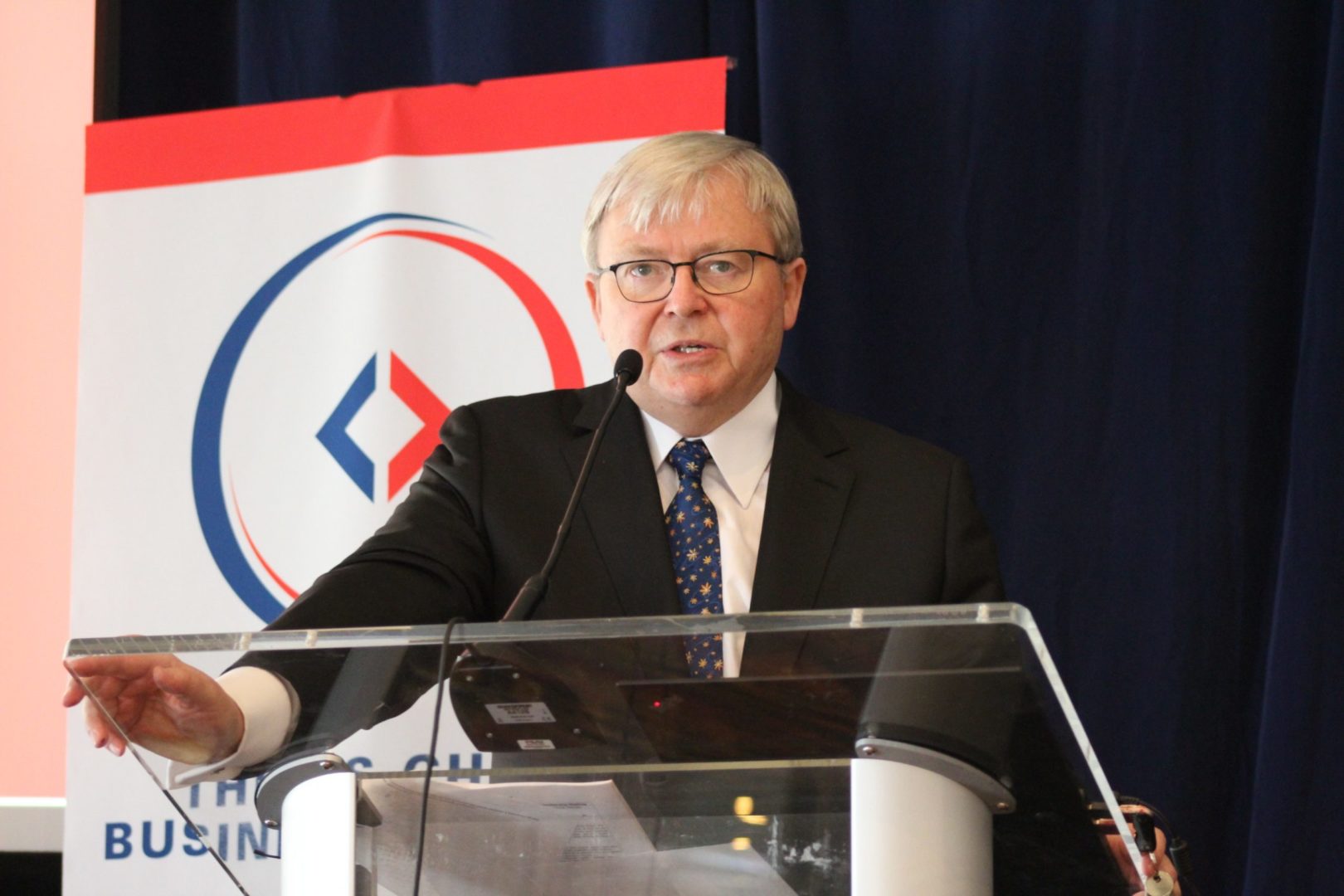 The Honorable Kevin Rudd (26th Prime Minister of Australia) gives his keynote address